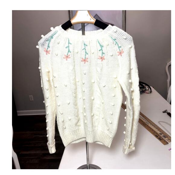 Vintage70's Star Ferry Betsy Johnson Michael Milea Collab L sweater Faiycore - Picture 1 of 9